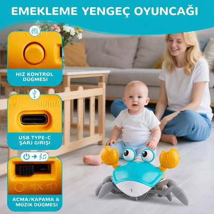 Funimo Yürüyen Yengeç™ – Emeklemeye Teşvik Eden Oyuncak